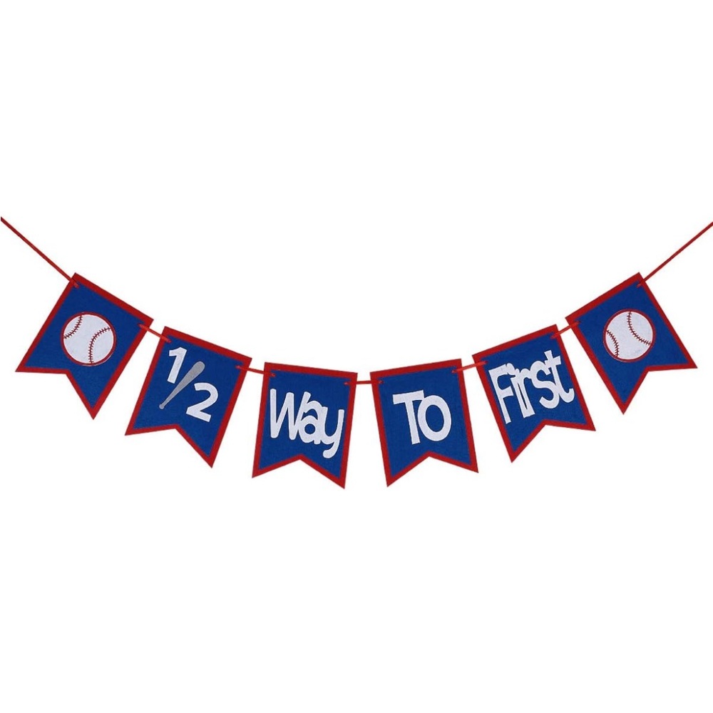 1/2 way to first felt banner